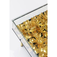 Couchtisch Gold Flowers 120x60