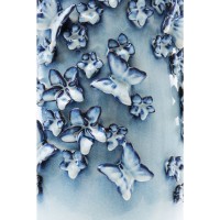 Vaso Butterflies blu chiaro 50cm