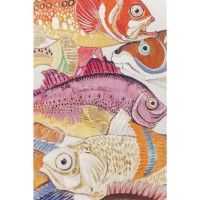 Picture Touched Fish Meeting One 75x100cm
