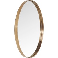 Spiegel Curve Round Copper Ø100cm