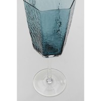 White Wine Glass Cascata Blue