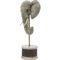 Objet décoratif Elephant Head Pearls 49cm