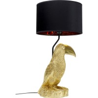 Table Lamp Animal Toucan Gold