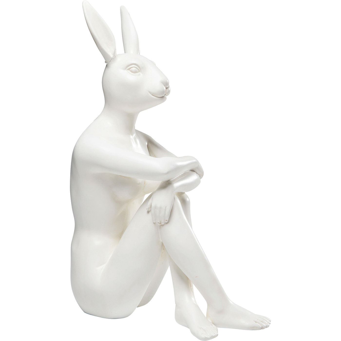 KARE Design Deko Figur Gangster Rabbit Weiß