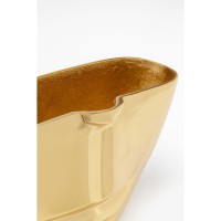 Vase Half Face Gold 38cm