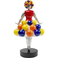 Deco Figurine Primaballerina Pom Colore 34cm