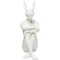 Figurine décorative Gangster Rabbit blanc