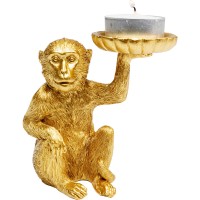 Figurine décorative Monkey photophore 11cm