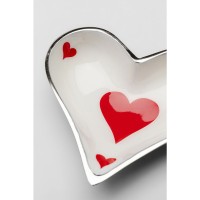 Deco Bowl Hearts Card 15x13cm