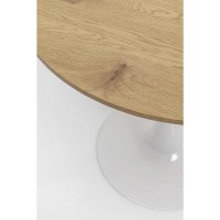 Table Schickeria hene blanc Ø80cm