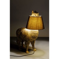 Lampada da tavolo Alpaca oro 59cm