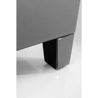 Commode haute Luxury Push 5 tiroirs gris