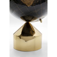 Oggetto decorativo Globe Top oro 47cm