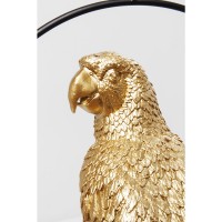 Deco Object Swinging Parrot Gold