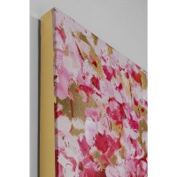 Image Touched Flower Couple Gold Pink 160x120cm