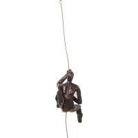 Wandschmuck Climber Rope
