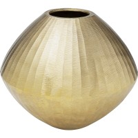 Vase décoratif Sacramento Carving Champagner Gold