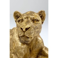 Décoration Objet Lion Or 113cm