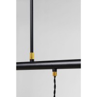 Suspension lamp Pole Black Six