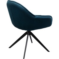 Swivel Chair Carlito Mesh Bluegreen