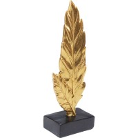 Deco Object Two Leaves Gold 9cm