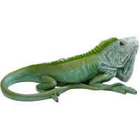 Figura decorativa Lizard verde 35cm