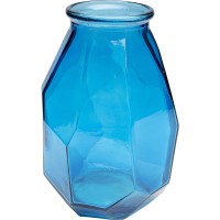 Vase Origami bleu 35cm
