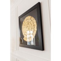 Cadre de décoration Golden Snail 120x120cm