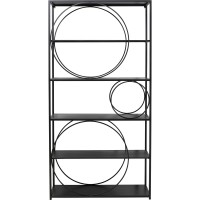 Shelf Circle Black 100x200cm