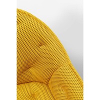 Swivel Chair Carlito Mesh Yellow