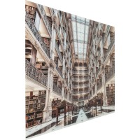 Tableau en verre Library 150x100cm