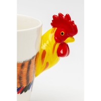 Tasse Funny Animal Rooster 12cm