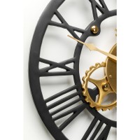 Wall Clock Clockwork 126x46cm