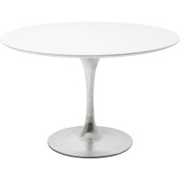 Table Top Invitation Round White Ø120cm