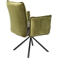 Chair with Armrest Chelsea Green