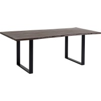 Table Harmony foncé noir 180x90