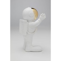 Figurine décorative Welcome Astronaut blanc 27cm