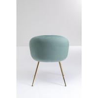 Chair with Armrest Lorena Turquoise