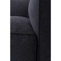 Sofa Cubetto 3-Sitzer Dunkelgrau 220cm