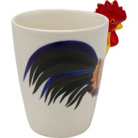 Mug Funny Animal Rooster 12cm