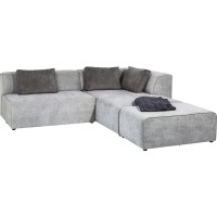 Sofa Infinity méridienne droite gris