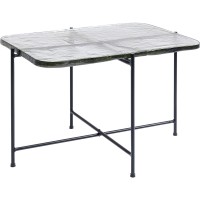 Table basse Ice noir 63x46cm