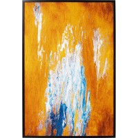 Quadro incorniciato Artistas Arancione 120x180cm
