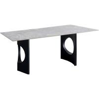 Table Bilbao Oho Noir 180x90cm