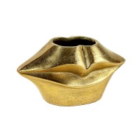 Vase Lips Gold
