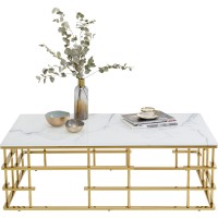 Coffee Table Rome Gold 130x70cm