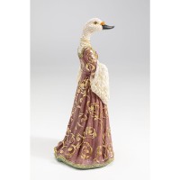 Figura decorativa Bird Lady Duck bianco 31cm