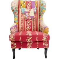 Armchair Patchwork Red