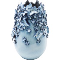 Vase Butterflies bleu clair 35cm