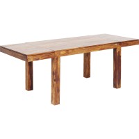 Table Momo a. 2 rallonges 120(+40+40)x80cm